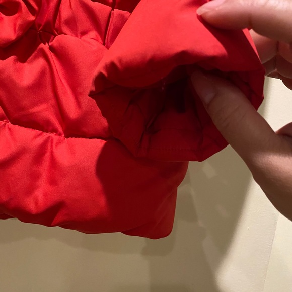 Toddler Red Jacket with Bow - Picture 3 of 4